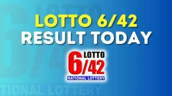 Lotto 6/42 Result June 20, 2024 .